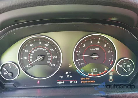 2015 BMW 328I xDrive from USA, damaged, VIN WBA3B5G57FNS19343